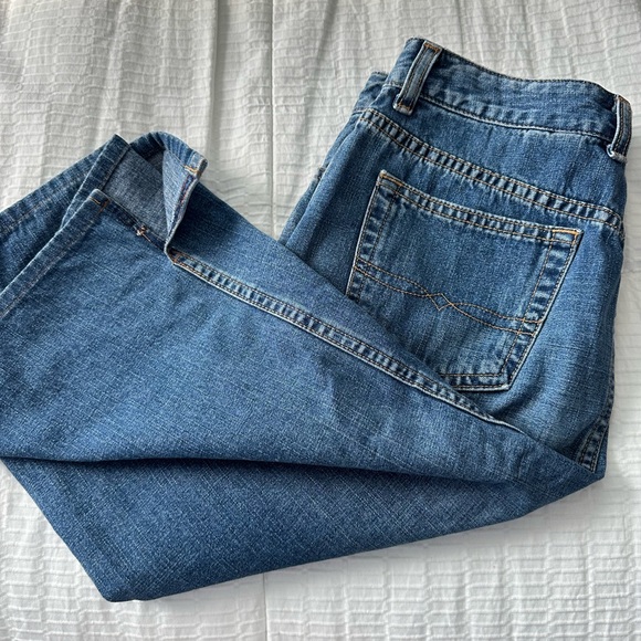 Lucky Brand Dungarees, long denim skirt - Picture 9 of 13